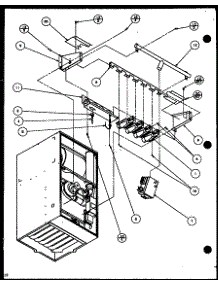 (Gcn45a30 / P9961601f) (Gcn70a30 / P9961602f) (Gcn70a40 / P9961603f) (Gcn90a40 / P9961604f) (Gcn115a40 / P9961605f) parts for Amana Furnace GCN70A40/P9961603F from AppliancePartsPros.com