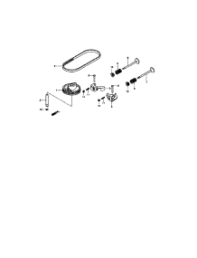 Crankshaft Pulley parts for Honda Lawn & Garden Engine GCV-160-A from AppliancePartsPros.com