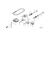 Camshaft Pulley parts for Honda Lawn & Garden Engine GCV160A-N5AF from AppliancePartsPros.com