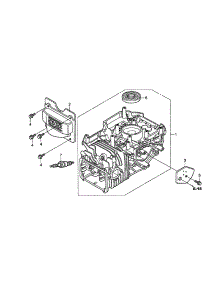 Cylinder Barrel parts for Honda Lawn & Garden Engine GCV190-LABHH from AppliancePartsPros.com