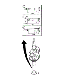 Crankshaft parts for Honda Lawn & Garden Engine GCV190-LABHH-ED from AppliancePartsPros.com