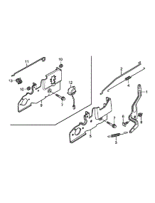 Controls parts for Honda Lawn & Garden Engine GCV190-LABHH-ED from AppliancePartsPros.com
