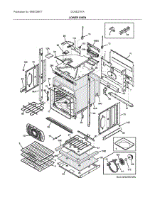 Lower Oven parts for Frigidaire Electric Wall Oven GCWD2767AFA from AppliancePartsPros.com