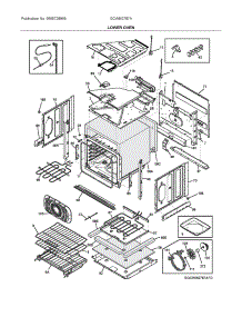 Lower Oven parts for Frigidaire Wall Oven/Microwave Combo GCWM2767ADD from AppliancePartsPros.com