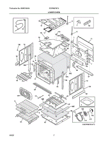 Lower Oven parts for Frigidaire Range Hood GCWM2767AFE from AppliancePartsPros.com