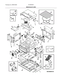 Microwave Oven parts for Frigidaire Wall Oven/Microwave Combo GCWM3067ADA from AppliancePartsPros.com