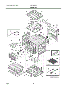 Lower Oven parts for Frigidaire Range Hood GCWM3067AFB from AppliancePartsPros.com