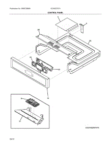 Control Panel parts for Frigidaire Electric Wall Oven GCWS2767ADD from AppliancePartsPros.com