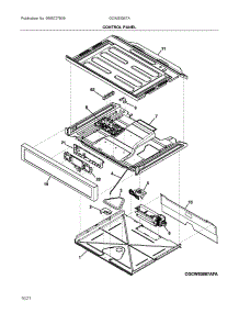 Control Panel parts for Frigidaire Electric Wall Oven GCWS3067AFA from AppliancePartsPros.com