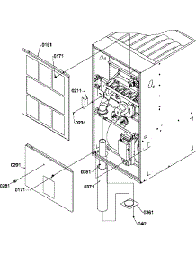 Front Panels parts for Amana Heating Cooling Combined Unit GDC045X30B/P1213201F from AppliancePartsPros.com