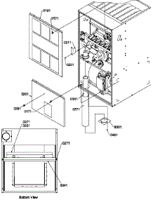 Front Panels parts for Amana Heating Cooling Combined Unit GDC070X30B/P1208102F from AppliancePartsPros.com