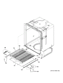 Body Parts (2) parts for Ge Dishwasher GDF640HMM2ES from AppliancePartsPros.com