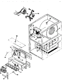 Burner Assembly parts for Icp Furnace GDJ050M12A1 from AppliancePartsPros.com