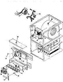 Burner Assembly parts for Icp Furnace GDJ100M12A1 from AppliancePartsPros.com