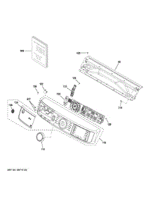 Controls & Backsplash parts for Ge Dryer GFD65GSSN1WW from AppliancePartsPros.com