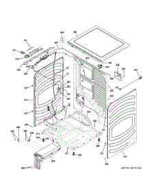 Cabinet & Top Panel parts for Ge Dryer GFD85ESMN0RS from AppliancePartsPros.com