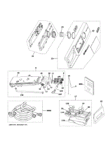 Controls & Dispenser parts for Ge Laundry Center GFQ14ESSN0WW from AppliancePartsPros.com
