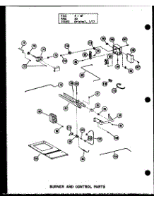 Burner And Control Parts parts for Amana Furnace GH-120DE-5/P96380-11F from AppliancePartsPros.com