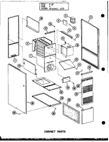 Cabinet Parts (Gh-65De / P96251-1F) (Gh-65De / P96294-1F) (Gh-80De / P96251-4F) (Gh-80De / P96294-4F) (Gh-105De / P96251-8F) (Gh-105De / P96294-8F) (Gh-120De / P96251-12F) (Gh-120De / P96294-12F) (Gh-140De / P96251-16F) (Gh-140De / P96294-16F) parts for Amana Furnace GH-140DE-4/P96294-18F from AppliancePartsPros.com