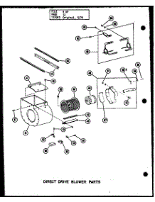 Direct Drive Blower Parts (Gh-65De-2 / P96324-2F) (Gh-80De-3 / P96324-6F) (Gh-80De-4 / P96324-22F) (Gh-105De-3 / P96324-10F) (Gh-120De-4 / P96324-14F) (Gh-120De-5 / P96324-23F) (Gh-140De-4 / P96324-18F) (Ghm-80De-4 / P96324-24F) (Ghm-120De-5 / P96324-25F) parts for Amana Furnace GH-65DE-2/P96324-2F from AppliancePartsPros.com