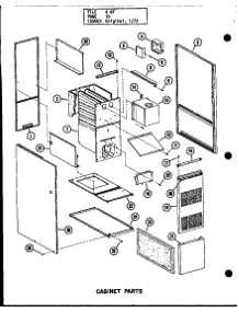 Cabinet Parts (Gh-65De-2 / P96251-2F) (Gh-65De-2 / P96294-2F) (Gh-80De-3 / P96251-6F) (Gh-80De-3 / P96294-6F) (Gh-105De-3 / P96251-10F) (Gh-105De-3 / P96294-10F) (Gh-120De-4 / P96251-14F) (Gh-120De-4 / P96294-14F) (Gh-140De-4 / P96251-18F) (Gh-140De-4 / P96294-18F) parts for Amana Furnace GH-80DE/P96251-4F from AppliancePartsPros.com