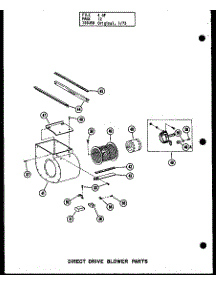 Direct Drive Blower Parts (Gh-65De-2 / P96251-2F) (Gh-65De-2 / P96294-2F) (Gh-80De-3 / P96251-6F) (Gh-80De-3 / P96294-6F) (Gh-105De-3 / P96251-10F) (Gh-105De-3 / P96294-10F) (Gh-120De-4 / P96251-14F) (Gh-120De-4 / P96294-14F) (Gh-140De-4 / P96251-18F) (Gh-140De-4 / P96294-18 parts for Amana Furnace GH-80E/P96294-3F from AppliancePartsPros.com