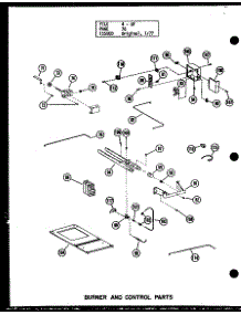 Burner And Control Parts parts for Amana Furnace GH105DE/P96420-6F from AppliancePartsPros.com