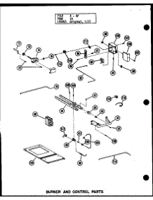 Burner And Control Parts (Gh-65De / P96380-1F) (Gh-80De / P96380-2F) (Gh-105De-3 / P96380-7F) (Gh-120De-5 / P96380-11F) (Gh-140De-4 / P96380-14F) (Gh-160E-R3.5 / P96380-19F) parts for Amana Furnace GH105E-R3/P96380-8F from AppliancePartsPros.com