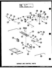 Burner And Control Parts (Gh80de-2 / P96421-3F) (Gh105e-R3 / P96421-8F) (Gh120e-R3 / P96421-12F) (Gh140e-R4 / P96421-15F) (Gh160e-R5 / P96421-17F) parts for Amana Furnace GH120DE-5/P96421-11F from AppliancePartsPros.com