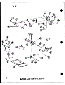 Burner And Control Parts (Ghe65dm-2 / P96524-1F) (Ghe65dm-3 / P96524-2F) (Ghe80dm / P96524-3F) (Ghe80dm-4 / P96524-5F) (Ghe105dm / P96524-6F) (Ghe80dm03 / P96524-4F) parts for Amana Furnace GH120DM/P96521-7F from AppliancePartsPros.com