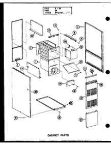 Cabinet Parts (Gh65de / P96421-1F) (Gh80de / P96421-2F) (Gh105de-3 / P96421-7F) (Gh120de-5 / P96421-11F) (Gh140de-4 / P96421-14F) (Gh160e-R3.5 / P96421-16F) parts for Amana Furnace GH120E-R3/P96421-12F from AppliancePartsPros.com