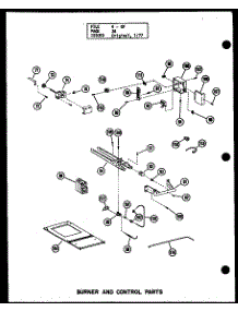 Burner And Control Parts (Gh80de-3 / P96380-4F) (Gh80de-4 / P96380-5F) (Gh105de / P96380-6F) (Gh120de / P96380-9F) (Gh120de-4 / P96380-10F) (Gh140de / P96380-13F) parts for Amana Furnace GH140E-R4/P96420-15F from AppliancePartsPros.com