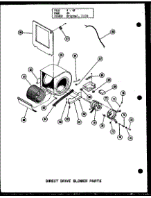Direct Drive Blower Parts (Gs80de-R3 / P96362-1F) (Gs100de-R4 / P96362-2F) (Gs120de-R4 / P96362-3F) (Gs140de-R5 / P96362-4F) parts for Amana Furnace GH160E-R4/P96324-30F from AppliancePartsPros.com