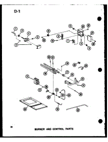 Burner And Control Parts (Gh120dj-4 / P96454-10F) (Gh120dj-5 / P96454-11F) (Gh120dj / P96454-27F) (Gh120dj-4 / P96454-28F) (Gh120dj-5 / P96454-29F) (Gh120j-R3 / P96454-12F) parts for Amana Furnace GH80DJ-3/P96454-4F from AppliancePartsPros.com