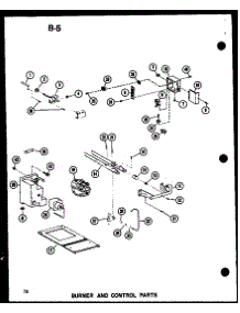 Burner And Control Parts (Ghe105dm-3 / P96596-7F) (Ghe105dm-5 / P96596-8F) (Ghe120dm / P96596-9F) (Ghe120dm-4 / P96596-10F) (Ghe140dm-4 / P96596-11F) (Ghe160m-R5 / P96596-12F) (Ghe200m-R5 / P96596-13F) parts for Amana Furnace GHE105DM-5/P96596-8F from AppliancePartsPros.com