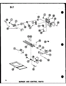 Burner And Control Parts (Gh120dm-4 / P96521-8F) (Gh120dm-5 / P96521-9F) (Gh140dm / P96521-10F) (Gh140dm-4 / P96521-11F) (Gh160m-R3.5 / P96521-12F) (Gh120dm / P96521-7F) parts for Amana Furnace GHE140DM-4/P96524-11F from AppliancePartsPros.com