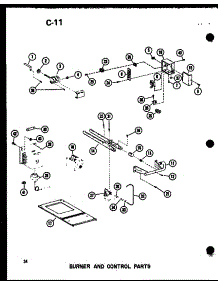 Burner And Control Parts (Ghe105dm-3 / P96524-7F) (Ghe105dm-5 / P96524-8F) (Ghe120dm / P96524-9F) (Ghe120dm-4 / P96524-10F) parts for Amana Furnace GHE160DM-R5/P96524-12F from AppliancePartsPros.com