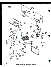 Direct Drive Blower Parts (Gh120dm-4 / P96521-8F) (Gh120dm-5 / P96521-9F) (Gh140dm / P96521-10F) (Gh140dm-4 / P96521-11F) (Gh120dm / P96521-7F) parts for Amana Furnace GHE200M-R5/P96524-13F from AppliancePartsPros.com