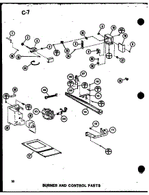 Burner And Control Parts (Ghe120dn / P68830-9) (Ghe120dn-4 / P68830-10F) (Ghe140dn-4 / P68830-11F) (Ghe160n-R5 / P68830-12F) (Ghe200n-R5 / P68830-13F) parts for Amana Furnace GHE200N-R5/P68830-13F from AppliancePartsPros.com