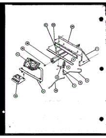 Gas Burners And Manifold parts for Amana Furnace GHE452C/P9806220F from AppliancePartsPros.com