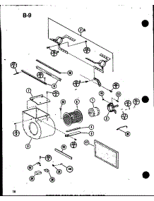 Direct Drive Blower Parts (Ghe80dn-4 / P68830-5F) (Ghe84dn-4 / P68830-15F) (Ghe105dn / P68830-6F) (Ghe105dn-3 / P68830-7F) (Ghe105dn-5 / P68830-8F) parts for Amana Furnace GHE84DN-4/P68830-15F from AppliancePartsPros.com