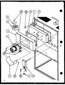 (Ghi45a25 / P6983101f) (Ghi70a30 / P6983102f) (Ghi70a40 / P6983103f) (Ghi90a30 / P6983104f) (Ghi90a50 / P6983105f) parts for Amana Furnace GHI115A35/P6983106F from AppliancePartsPros.com