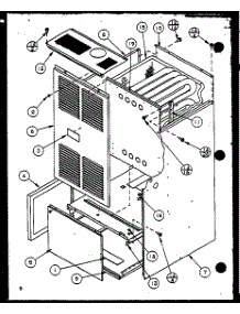(Ghi45a25cv / P6983137f) (Ghi70a30cv / P6983138f) (Ghi70a40cv / P6983139f) (Ghi90a30cv / P6983140f) (Ghi90a50cv / P6983141f) parts for Amana Furnace GHI140A50CV/P6983145F from AppliancePartsPros.com