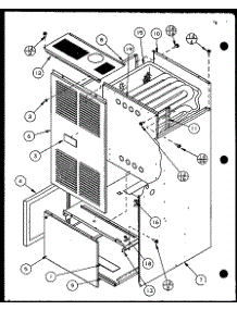 (Ghi45a25c / P6983110f) (Ghi70a30c / P6983111f) (Ghi70a40c / P6983112f) (Ghi90a30c / P6983113f) (Ghi90a50c / P6983114f) parts for Amana Furnace GHI70A30C/P6983111F from AppliancePartsPros.com