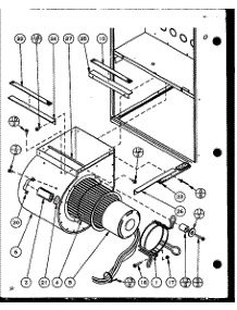 (Ghi45a25 / P6983101f) (Ghi70a30 / P6983102f) (Ghi70a40 / P6983103f) (Ghi90a30 / P6983104f) (Ghi90a50 / P6983105f) parts for Amana Furnace GHI70A40/P6983103F from AppliancePartsPros.com