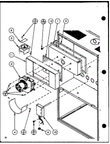 (Ghi115a35 / P6983106f) (Ghi115a50 / P6983107f) (Ghi140a35 / P6983108f) (Ghi140a50 / P6983109f) parts for Amana Furnace GHI70A40/P6983103F from AppliancePartsPros.com