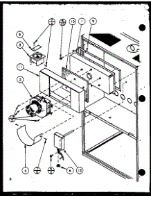 (Ghi45a25 / P6983119f) (Ghi70a30 / P6983120f) (Ghi70a40 / P6983121f) (Ghi90a30 / P6983122f) (Ghi90a50 / P6983123f) parts for Amana Furnace GHI90A30/P6983122F from AppliancePartsPros.com