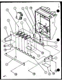 Burner Assembly parts for Amana Furnace GHN45A30/P9961507F from AppliancePartsPros.com