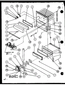 Induced Draft Blower Assembly parts for Amana Furnace GHN90A35/P9961510F from AppliancePartsPros.com