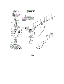 Shroud / Cylinder / Crankshaft parts for Weedeater Hedge Trimmer GHT220LE TYPE 4 from AppliancePartsPros.com